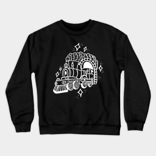 Train driver design train driving love train locomotives Crewneck Sweatshirt